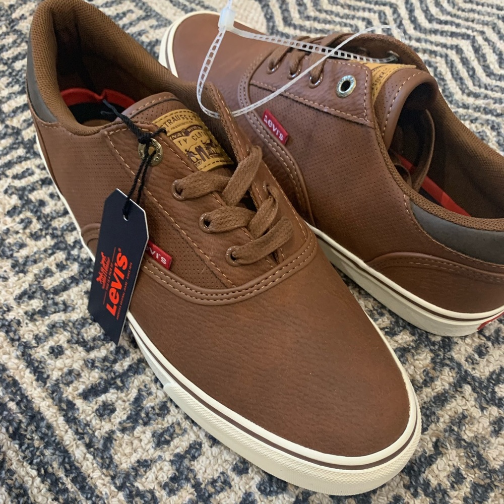 Levi’s Brown Men Shoes Size 8